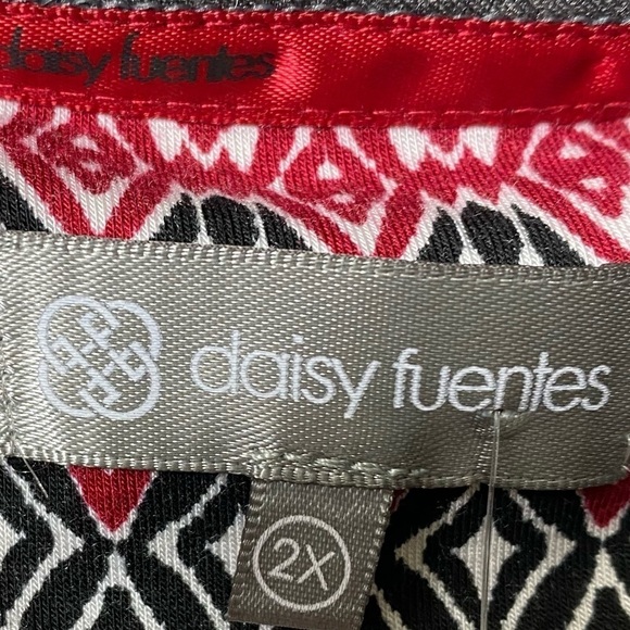 Daisy Fuentes Grey Long Sleeve Women 2X Bl… - Picture 5 of 5